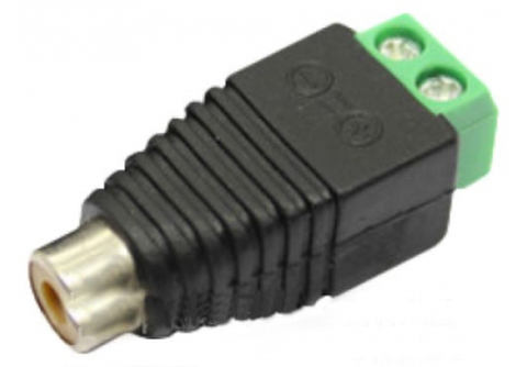 RCA разъем гнездо With клеммной колодкой REXANT