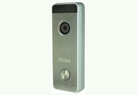 Вызывная панель проводная PS-link 207CR антивандальная, 2 Мп, угол обзора 120°, Silver